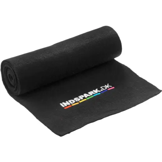 Team Acrylic Scarf Black Branded